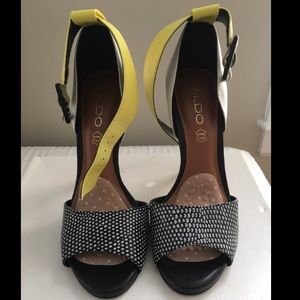 6.5 Aldo Leather Heels